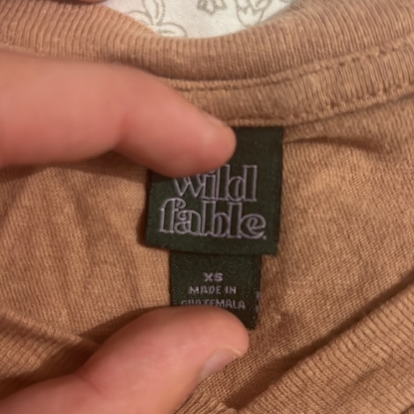 Target/Wild Fable Cropped tee - Picture 2 of 2